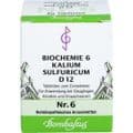 BIOCHEMIE 6 Kalium sulfuricum D 12 Tabletten – Bild 1