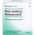 NUX VOMICA HOMACCORD Ampullen – Bild 1