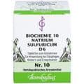 BIOCHEMIE 10 Natrium sulfuricum D 6 Tabletten – Bild 1