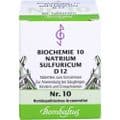 BIOCHEMIE 10 Natrium sulfuricum D 12 Tabletten – Bild 1