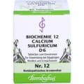 BIOCHEMIE 12 Calcium sulfuricum D 6 Tabletten – Bild 1