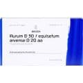AURUM D 30/Equisetum arvense D 20 aa Ampullen – Bild 1