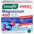 TAXOFIT Magnesium 400+B1+B6+B12+Folsäure 800 Gran. – Bild 1