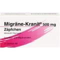 MIGRÄNE KRANIT 500 mg Zäpfchen – Bild 1