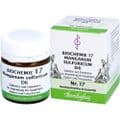 BIOCHEMIE 17 Manganum sulfuricum D 6 Tabletten – Bild 3