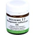 BIOCHEMIE 17 Manganum sulfuricum D 6 Tabletten – Bild 5