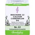 BIOCHEMIE 22 Calcium carbonicum D 6 Tabletten – Bild 1