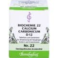BIOCHEMIE 22 Calcium carbonicum D 12 Tabletten – Bild 1