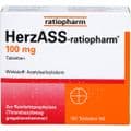 HERZASS-ratiopharm 100 mg Tabletten – Bild 1