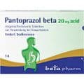 PANTOPRAZOL beta 20 mg acid magensaftres.Tabletten – Bild 1
