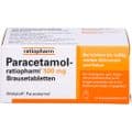 PARACETAMOL-ratiopharm 500 mg Brausetabletten – Bild 1