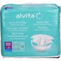 ALVITA All-in-One Inkontinenzhose maxi large Nacht – Bild 2