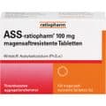 ASS-ratiopharm 100 mg magensaftres.Tabletten – Bild 1