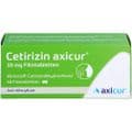 CETIRIZIN axicur 10 mg Filmtabletten – Bild 1