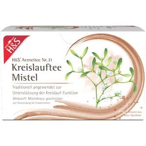 H&S Kreislauftee Mistel Filterbeutel
