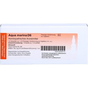 AQUA MARINA D 6 Ampullen