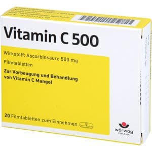 VITAMIN C 500 Filmtabletten