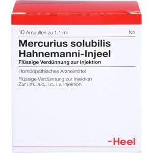MERCURIUS SOLUBILIS INJEEL Hahnemanni Ampullen