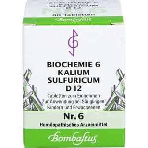 BIOCHEMIE 6 Kalium sulfuricum D 12 Tabletten
