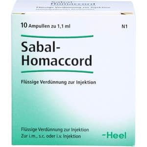 SABAL HOMACCORD Ampullen