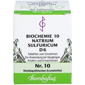 BIOCHEMIE 10 Natrium sulfuricum D 6 Tabletten
