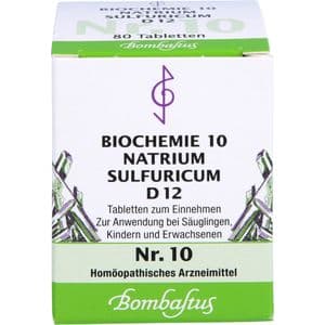 BIOCHEMIE 10 Natrium sulfuricum D 12 Tabletten