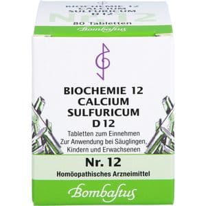 BIOCHEMIE 12 Calcium sulfuricum D 12 Tabletten