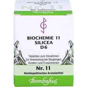 BIOCHEMIE 11 Silicea D 6 Tabletten