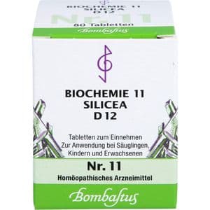 BIOCHEMIE 11 Silicea D 12 Tabletten