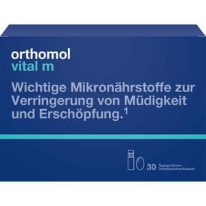 ORTHOMOL Vital M Trinkfläschchen/Kaps.Kombipack.