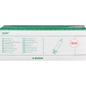 INJEKT Solo Spritze 10 ml Luer exzentrisch PVC-fr.