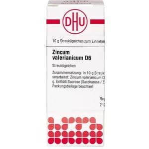 ZINCUM VALERIANICUM D 6 Globuli