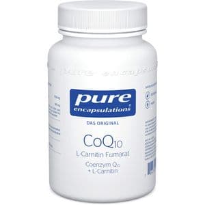 PURE ENCAPSULATIONS CoQ10 L Carnitin Fumar.Kps.