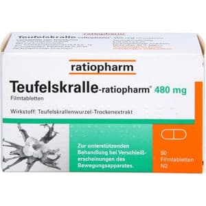 TEUFELSKRALLE-RATIOPHARM Filmtabletten