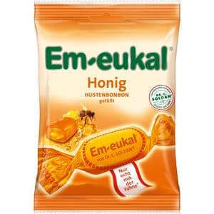 EM-EUKAL Bonbons Honig gefüllt zuckerhaltig