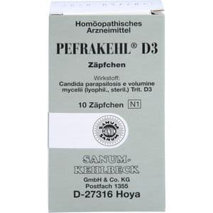 PEFRAKEHL D 3 Zäpfchen