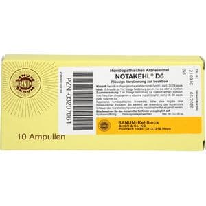 NOTAKEHL D 6 Ampullen