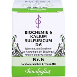 BIOCHEMIE 6 Kalium sulfuricum D 6 Tabletten