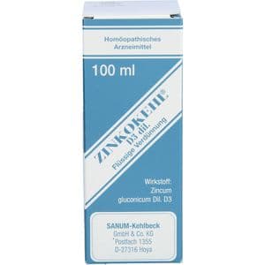 ZINKOKEHL D 3 Tropfen