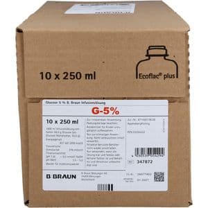 GLUCOSE 5% B.Braun Ecoflac Plus Infusionslösung