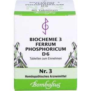 BIOCHEMIE 3 Ferrum phosphoricum D 6 Tabletten