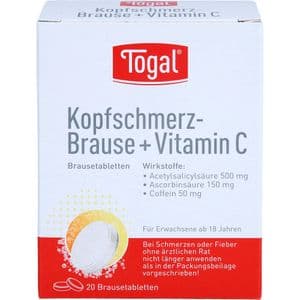 TOGAL Kopfschmerz-Brause + Vit.C Brausetabletten