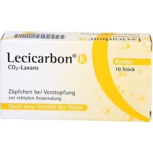 LECICARBON K CO2 Laxans Kindersuppositorien
