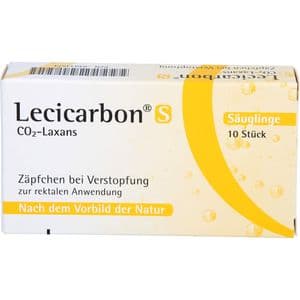 LECICARBON S CO2 Laxans Suppositorien