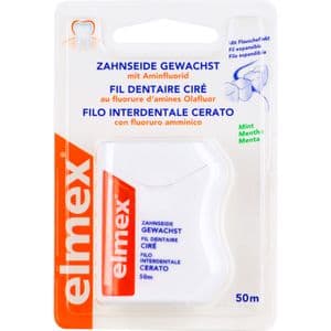 ELMEX Zahnseide gewachst mit Aminfluorid