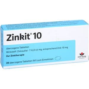 ZINKIT 10 überzogene Tabletten
