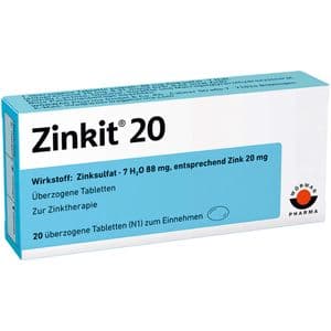 ZINKIT 20 überzogene Tabletten