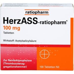HERZASS-ratiopharm 100 mg Tabletten