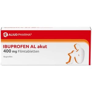 IBUPROFEN AL akut 400 mg Filmtabletten