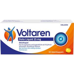 VOLTAREN Dolo Liquid 25 mg Weichkapseln